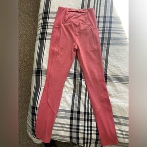 Women’s fitted The North Face leggings-pink-size small NWT